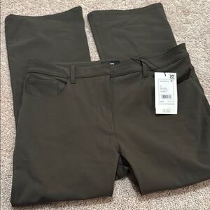 Theory Olive Green Pants